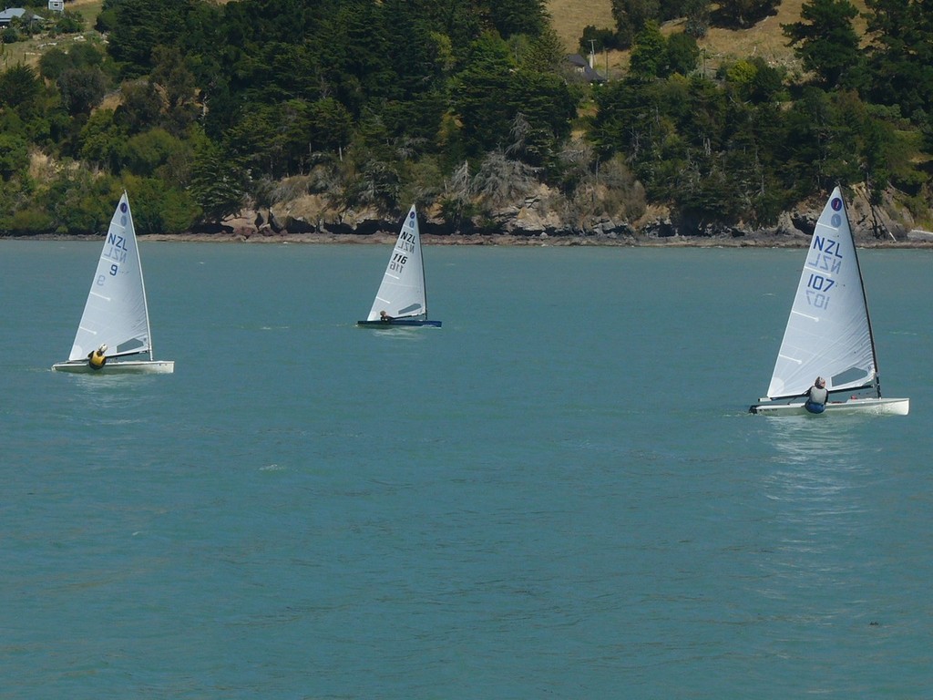 The top three - 2010 Europe Class New Zealand Championships © Antje Muller